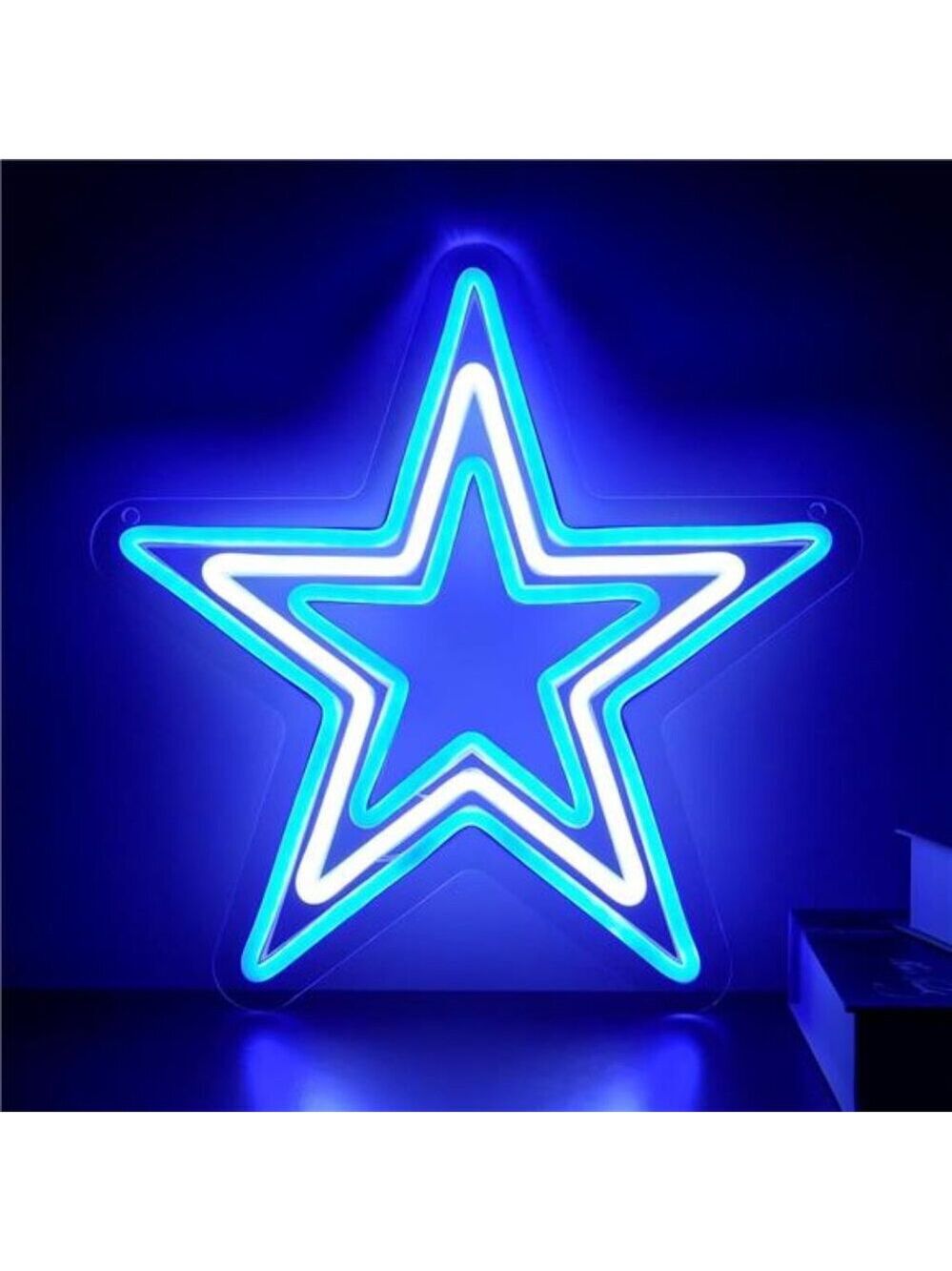 Dallas Cowboys Neon Sign NFL Football LED Wall Light Bar Man Cave Party Club NEW